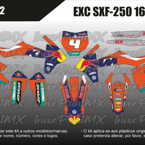 KTM EXC SX SX-F 16 - 18