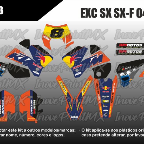 KTM EXC SX SX-F 04 - 07