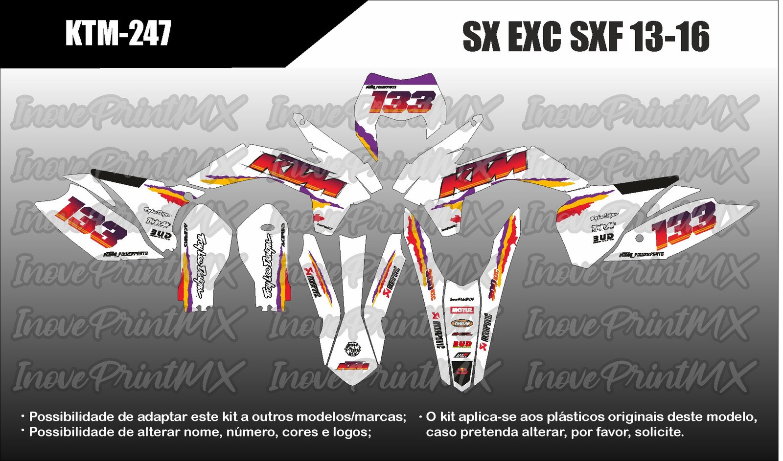 KTM EXC SX SX-F 13 - 16