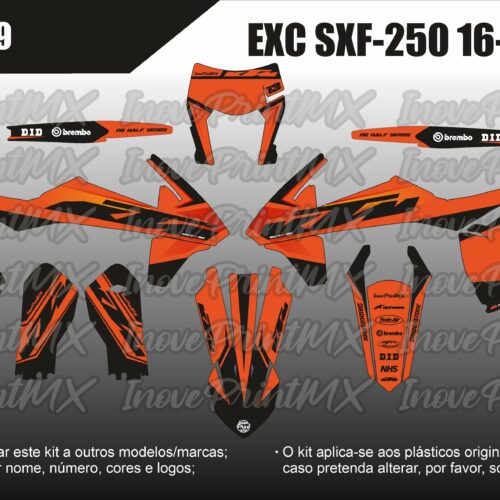 KTM EXC SX SX-F 16 - 18