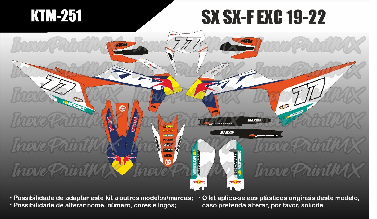 KTM EXC SX SX-F 19 - 23