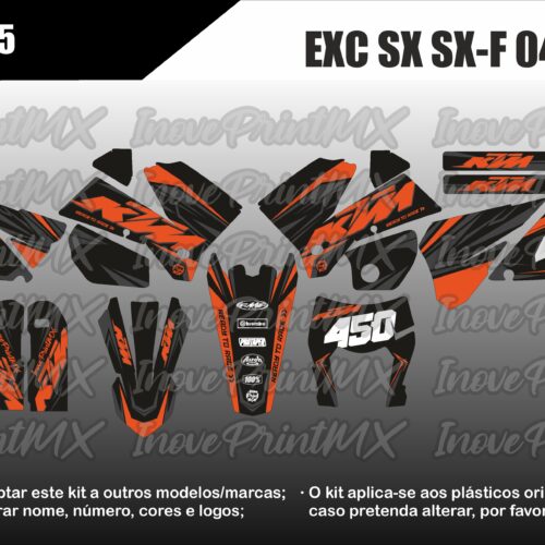 KTM EXC SX SX-F 04 - 07
