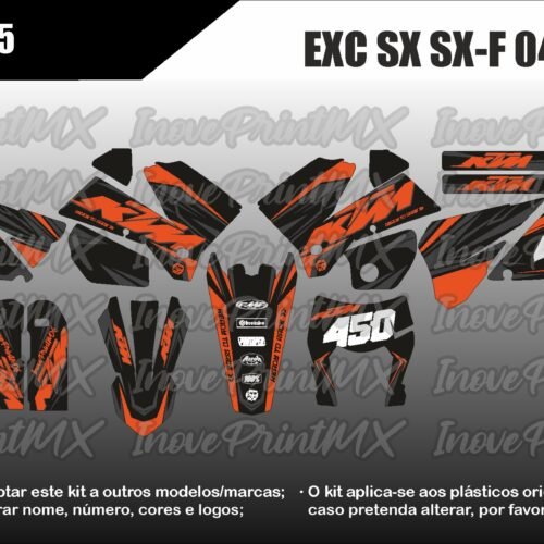 KTM EXC SX SX-F 04 - 07