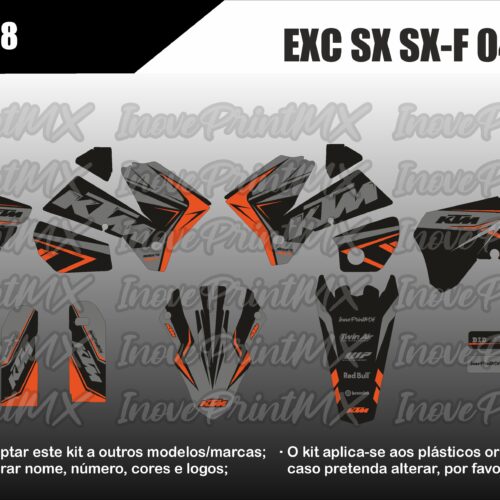 KTM EXC SX SX-F 04 - 07