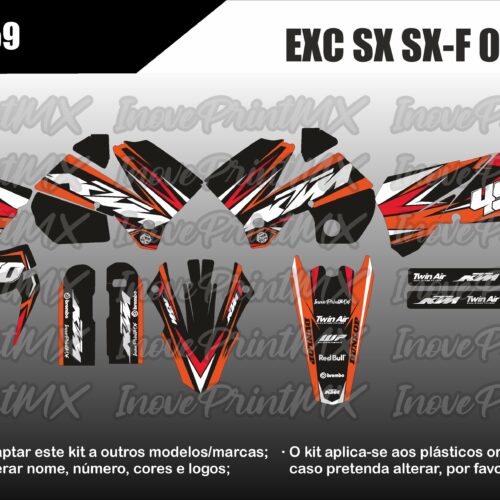 KTM EXC SX SX-F 04 - 07