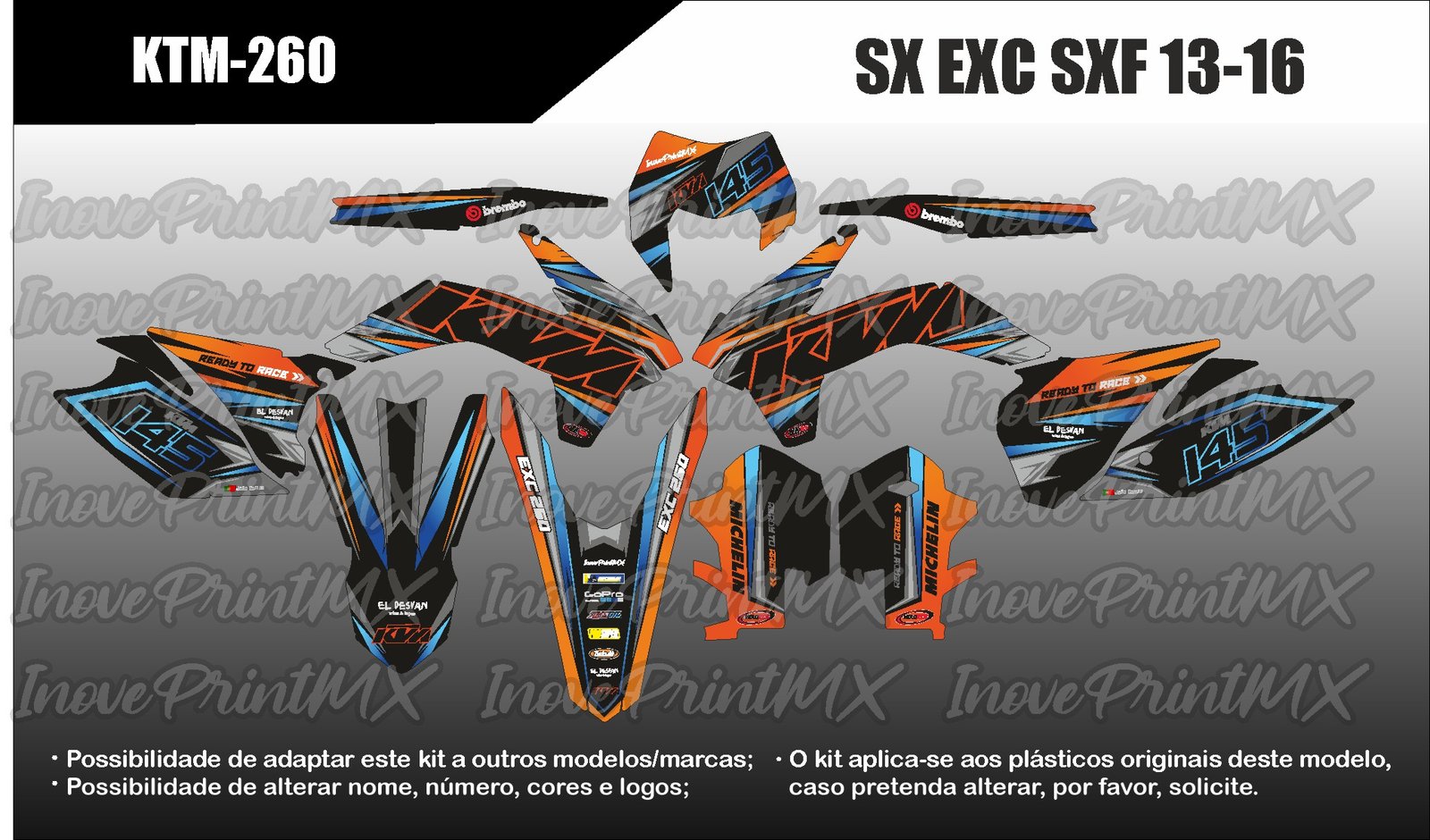KTM EXC SX SX-F 13 - 16