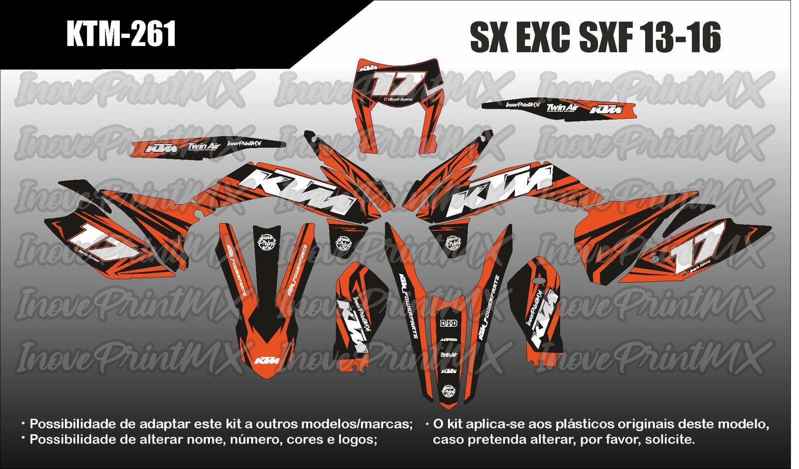 KTM EXC SX SX-F 13 - 16