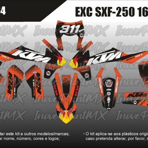 KTM EXC SX SX-F 16 - 18