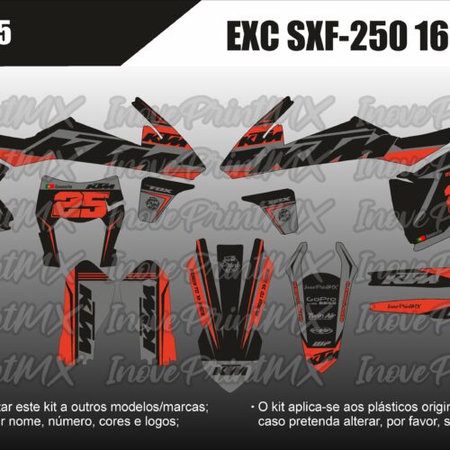 KTM EXC SX SX-F 16 - 18