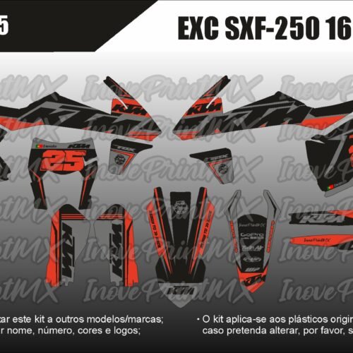 KTM EXC SX SX-F 16 - 18