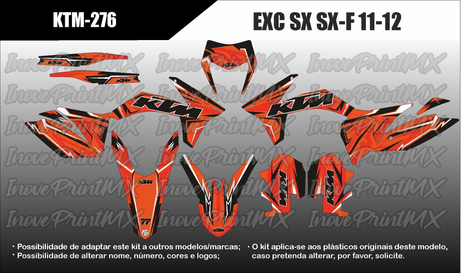 KTM EXC SX SX-F 11 - 12