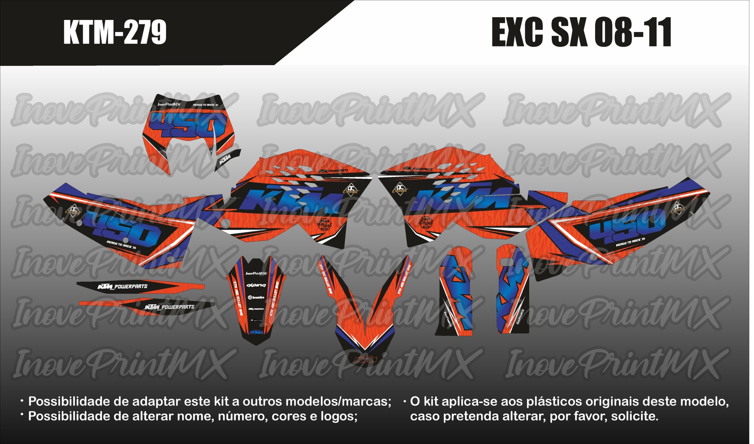 KTM EXC SX SX-F 08 - 11
