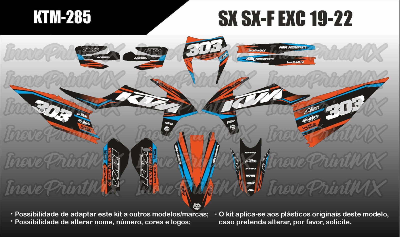 KTM EXC EXC-F SX SX-F 19 - 22