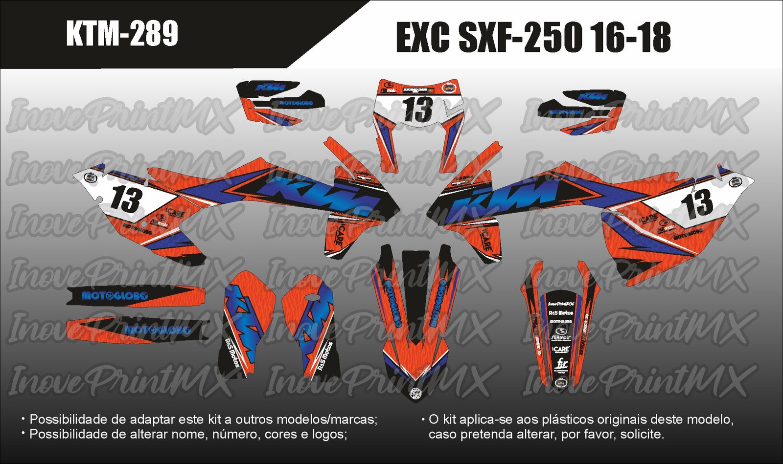 KTM EXC EXC-F SX SX-F 16 - 18