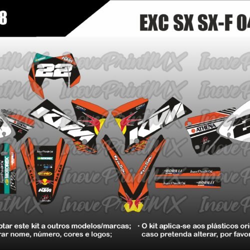 KTM EXC EXC-F SX SX-F 04 - 07