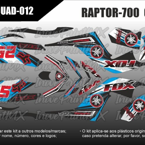 Quadriciclos RAPTOR-700 06 - 12