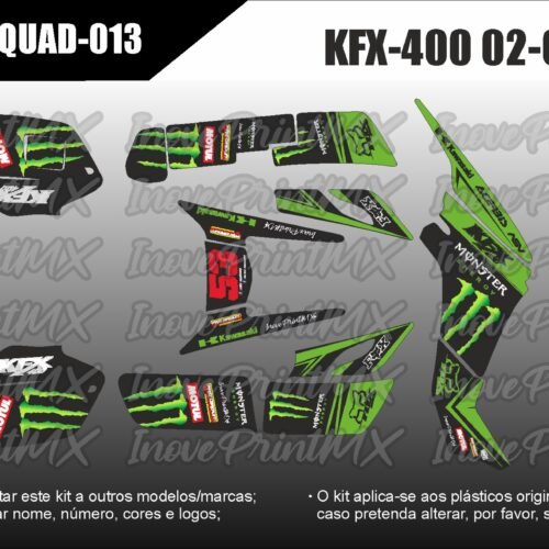 Quadriciclos KFX-400 02 - 08