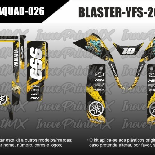 Quadriciclos BLASTER YFS-200 88 - 06