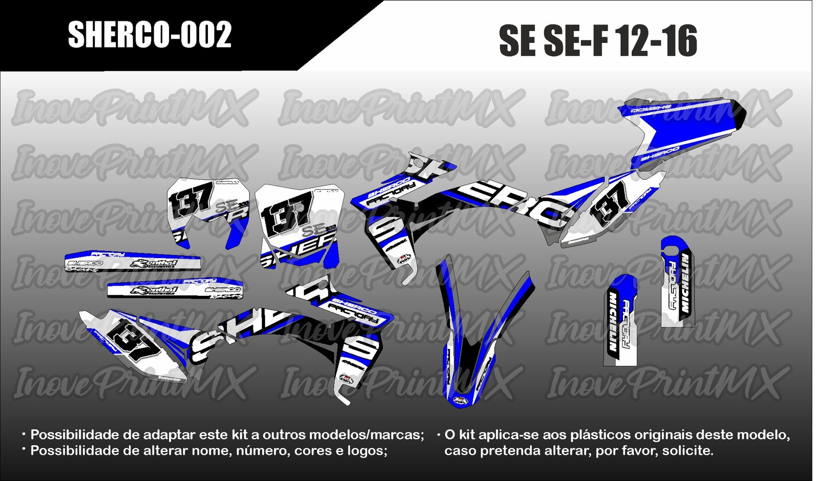 Sherco SE SE-R SE-F 12 - 16
