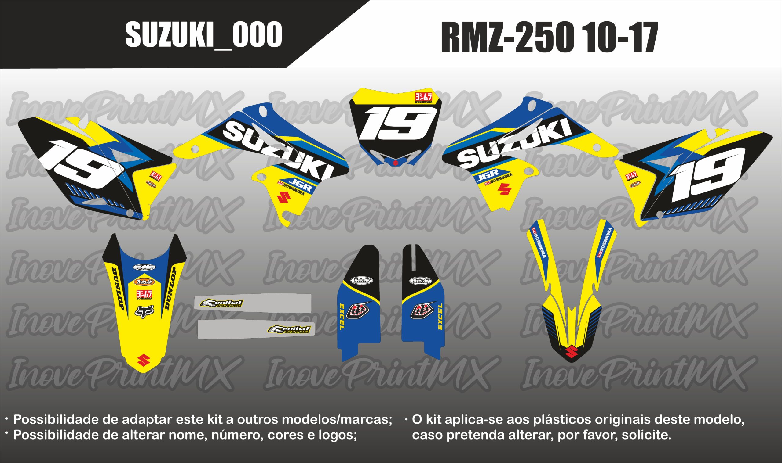 Suzuki RMZ-250 10 - 17