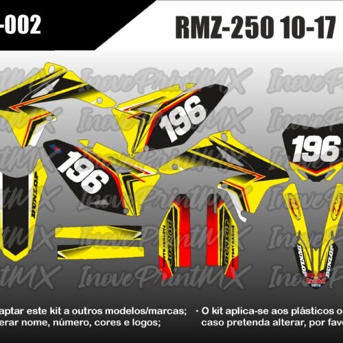 Suzuki RMZ-250 10 - 17