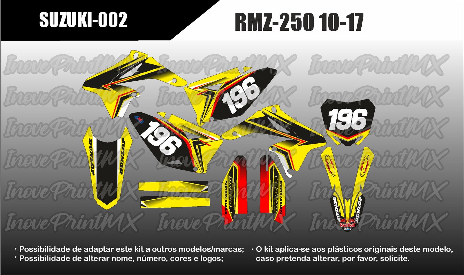 Suzuki RMZ-250 10 - 17
