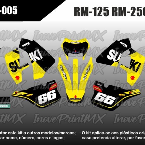 Suzuki RM-125 RM-250 89 - 92
