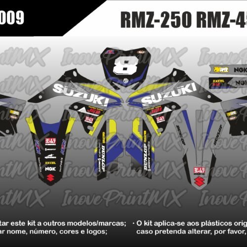 Suzuki RMZ-250 RMZ-450 08 - 17