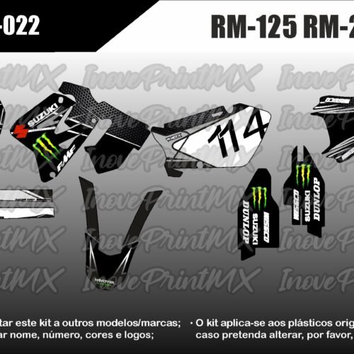 Suzuki RM-125 RM-250 01 - 12