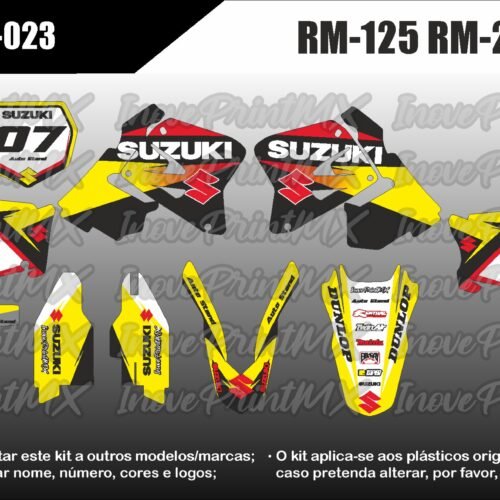 Suzuki RM-125 RM-250 01 - 12