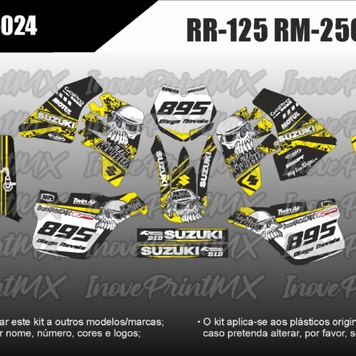 Suzuki RM-125 RM-250 89 - 92