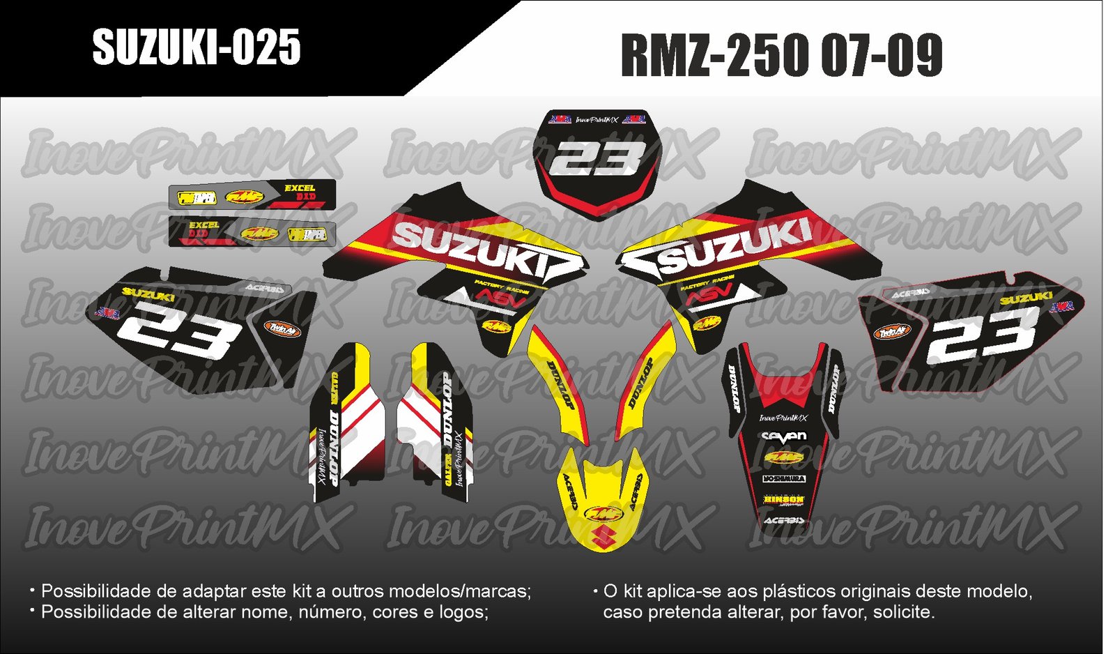 Suzuki RMZ-250 07 - 09