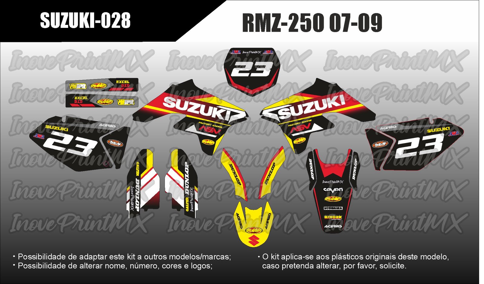 Suzuki RMZ-250 07 - 09