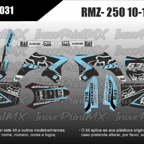 Suzuki RMZ-250 10 - 17