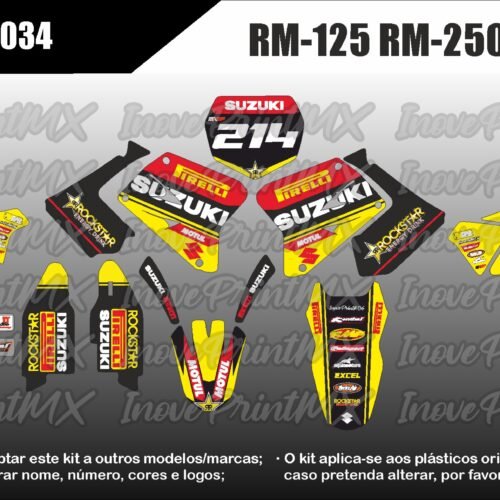 Suzuki RM-125 RM-250 89 - 92