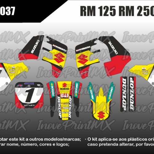 Suzuki RM-125 RM-250 89 - 92