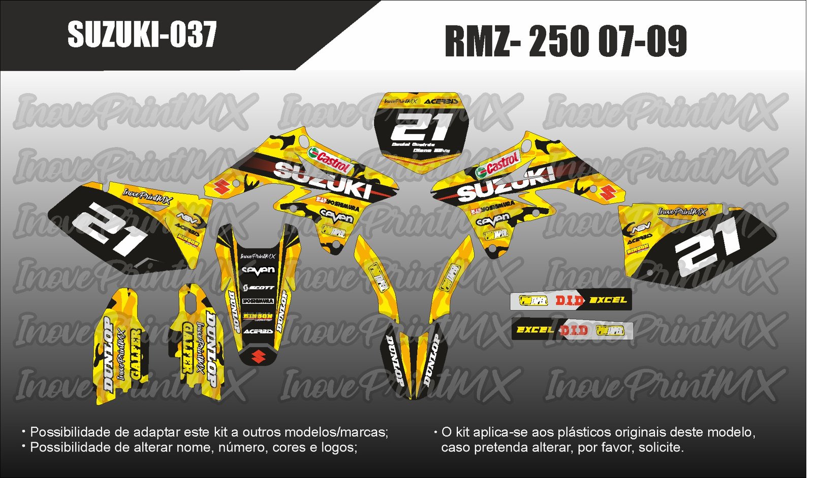 Suzuki RMZ-250 07 - 09