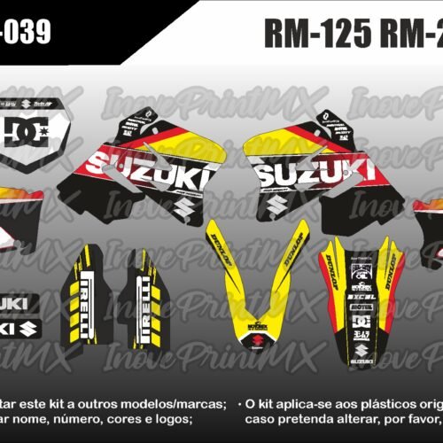 Suzuki RM-125 RM-250 01 - 12