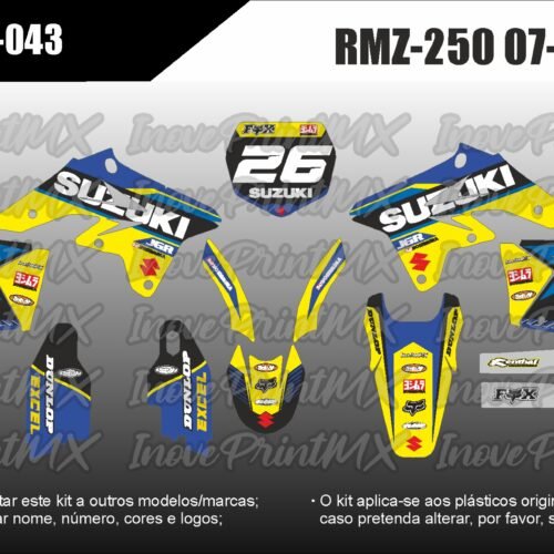 Suzuki RMZ-250 07 - 09