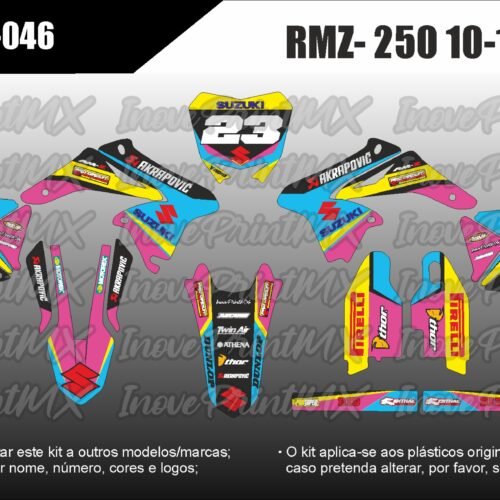 Suzuki RMZ-250 10 - 17