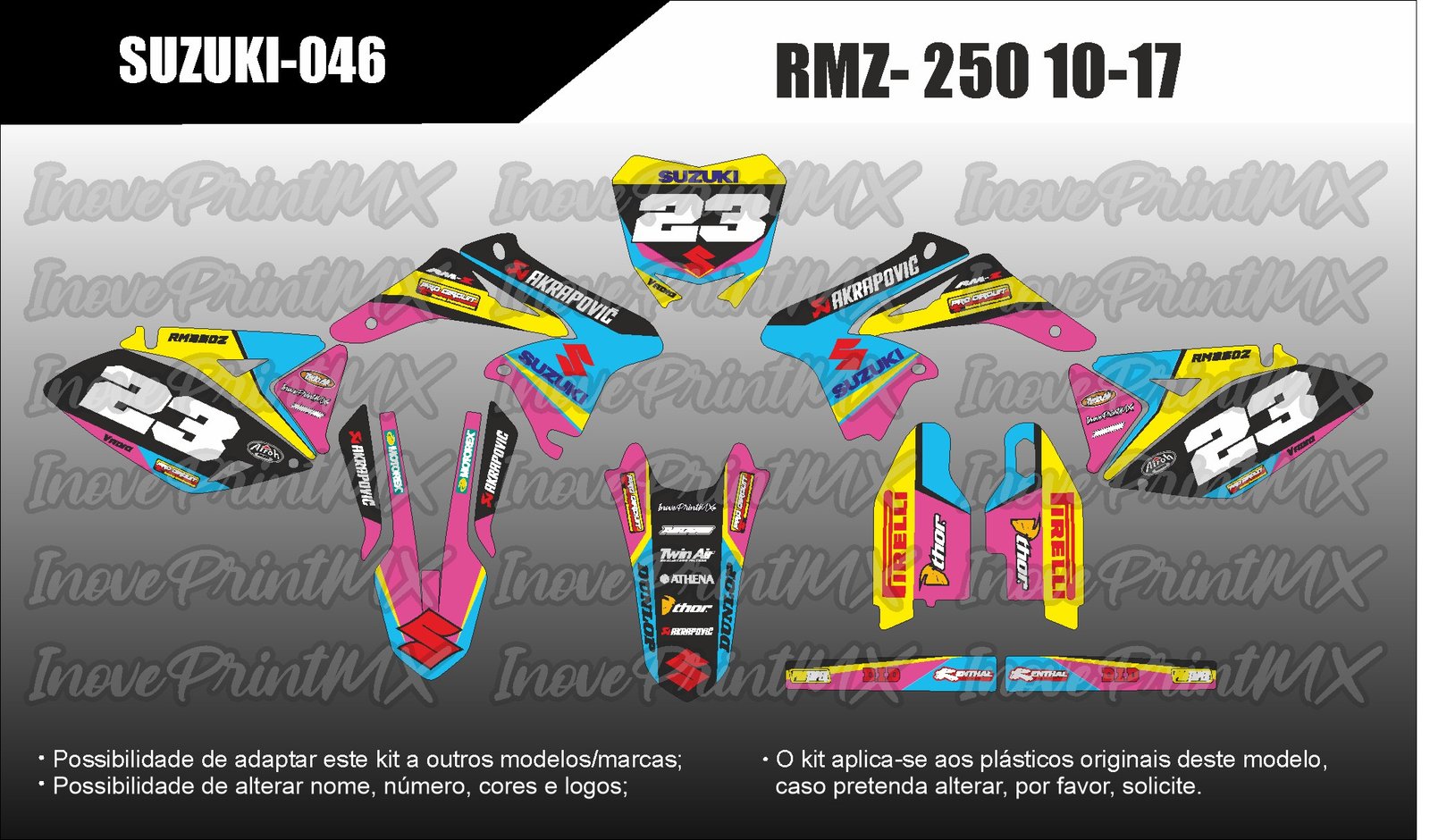 Suzuki RMZ-250 10 - 17