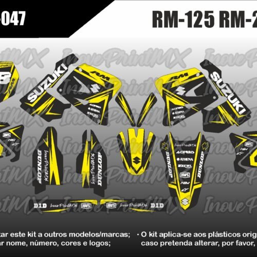 Suzuki RM-125 RM-250 01 - 12