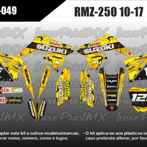 Suzuki RMZ-250 10 - 17