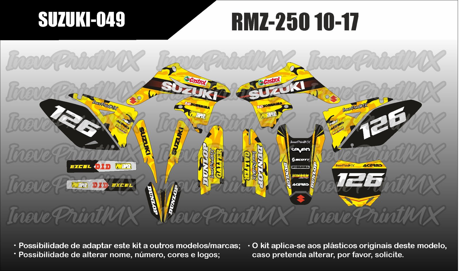 Suzuki RMZ-250 10 - 17