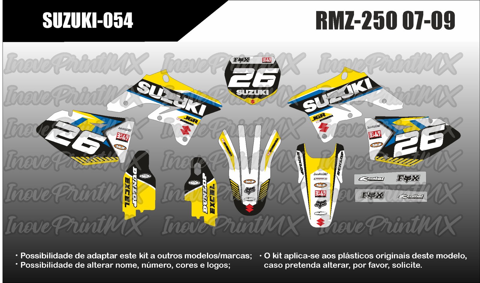 Suzuki RMZ-250 07 - 09