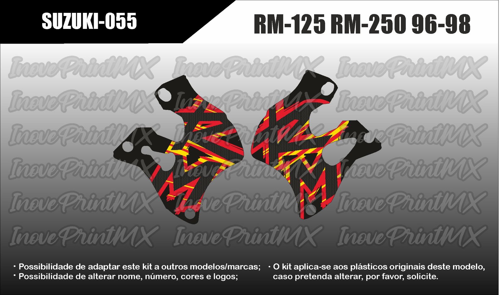 Suzuki RM-125 RM-250 96 - 98