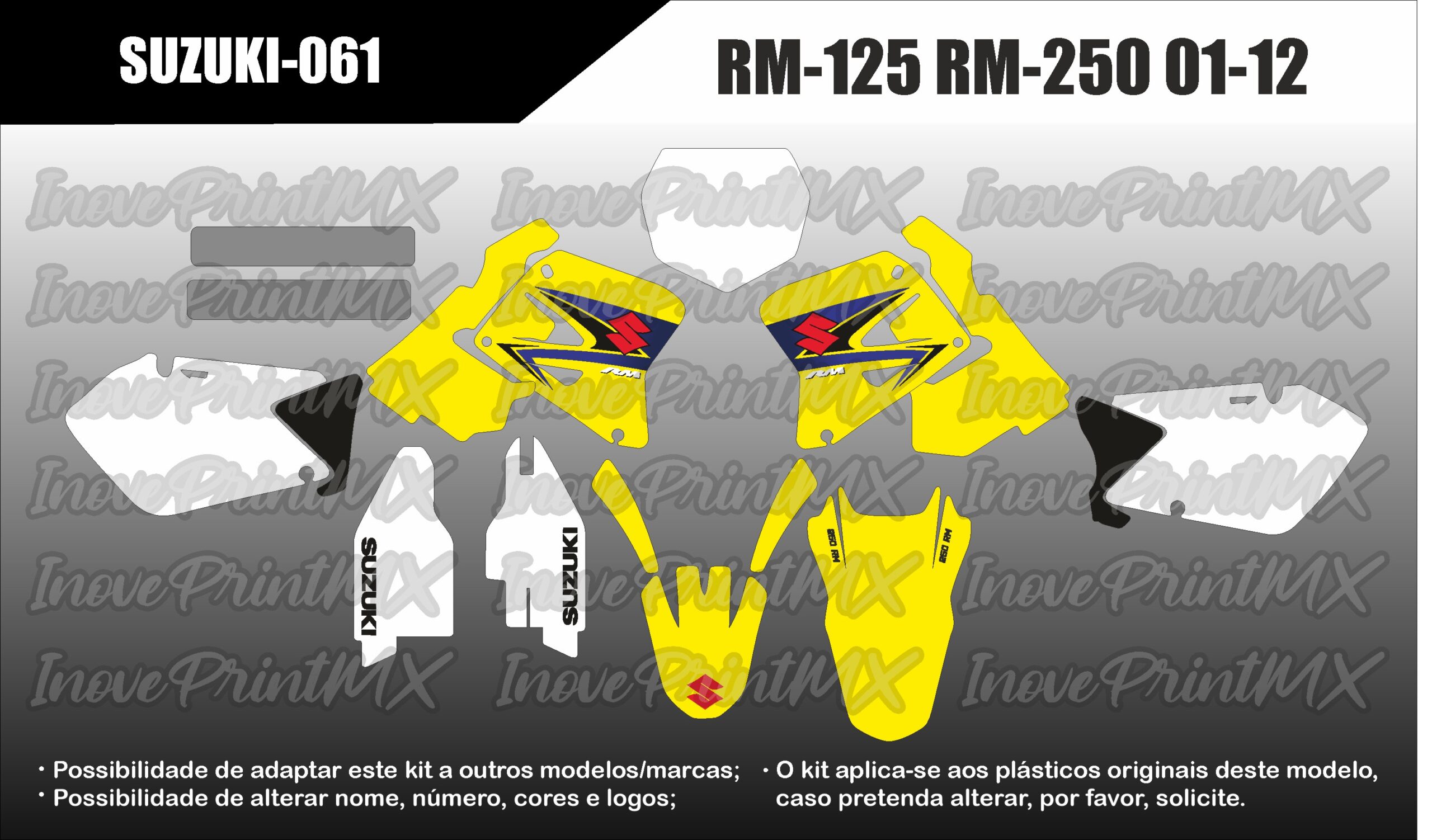 Suzuki RM-125 RM-250 01 - 12