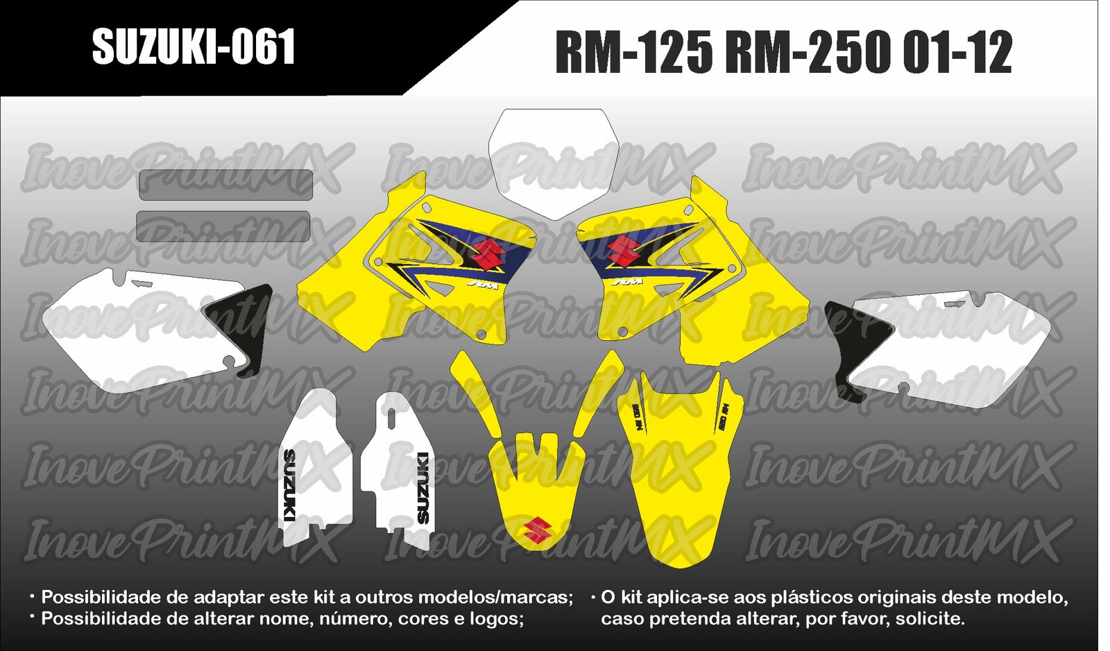 Suzuki RM-125 RM-250 01 - 12