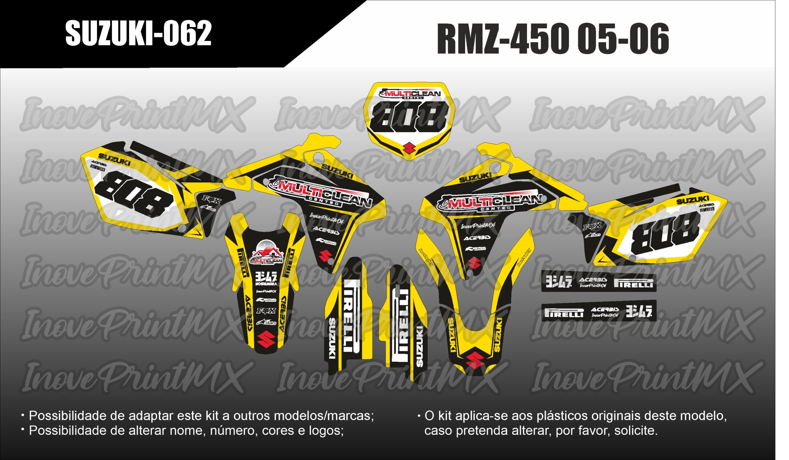 Suzuki RMZ-450 05 - 07