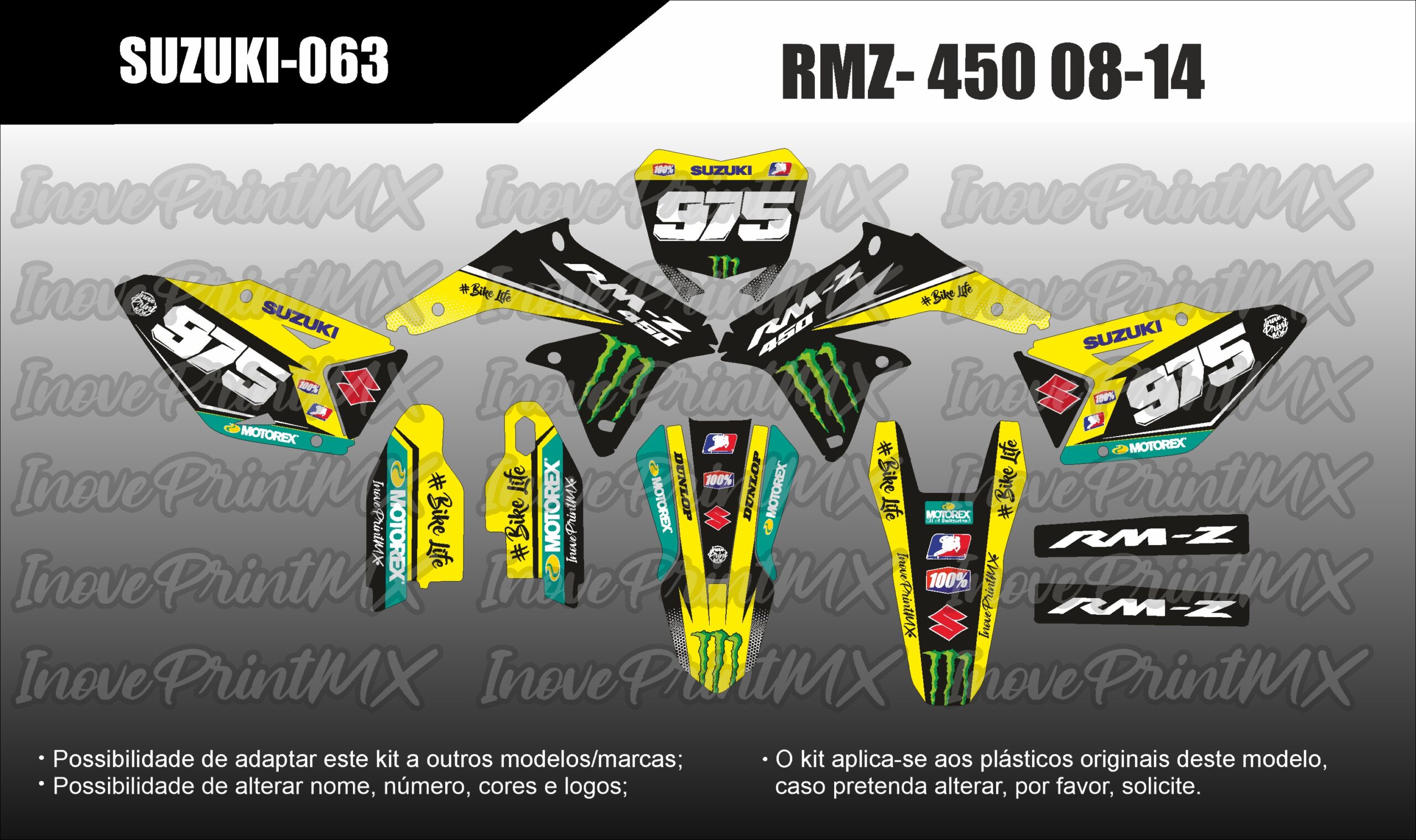Suzuki RMZ-450 08 - 14